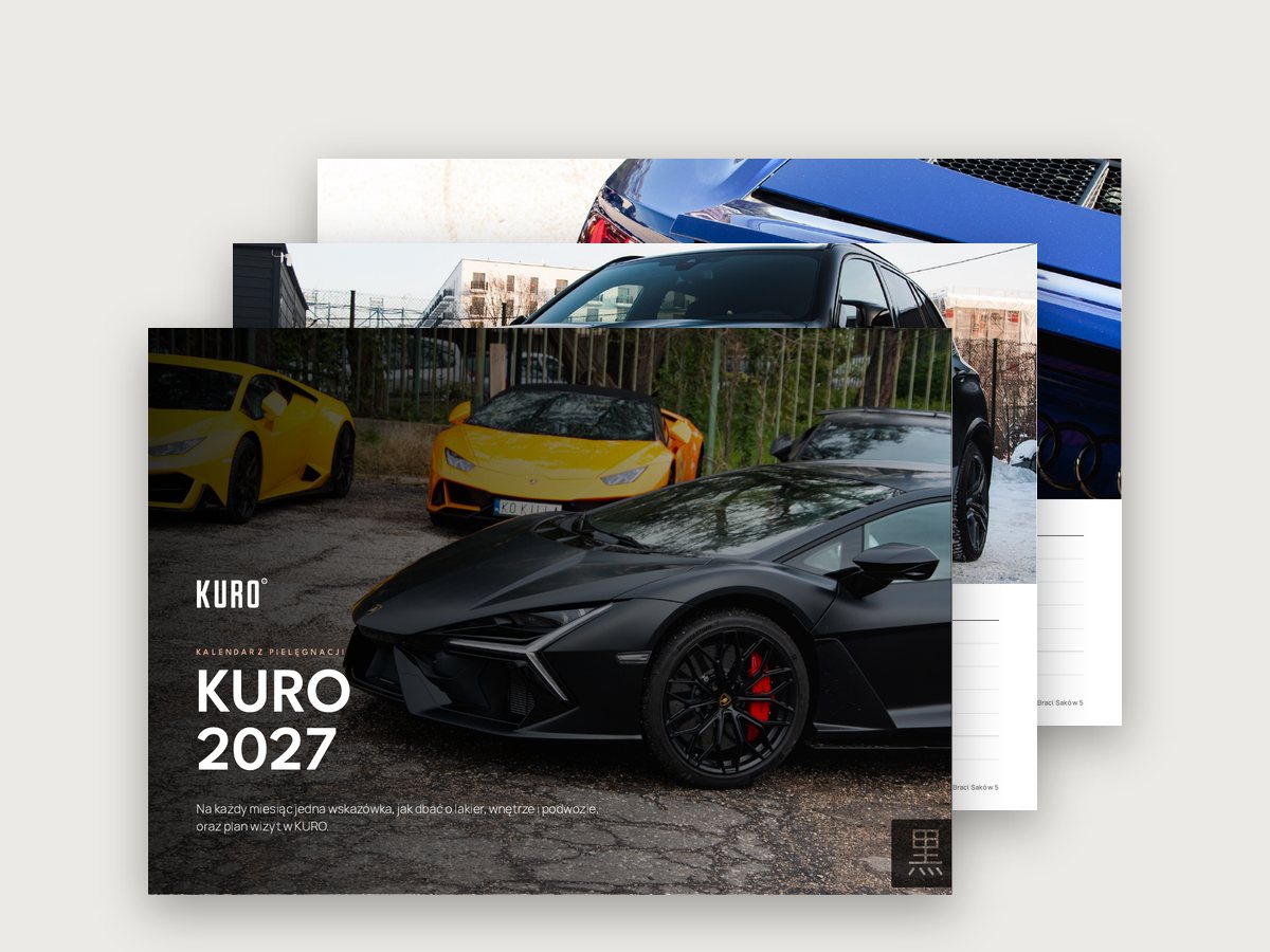 Kalendarz pielęgnacji KURO 2027